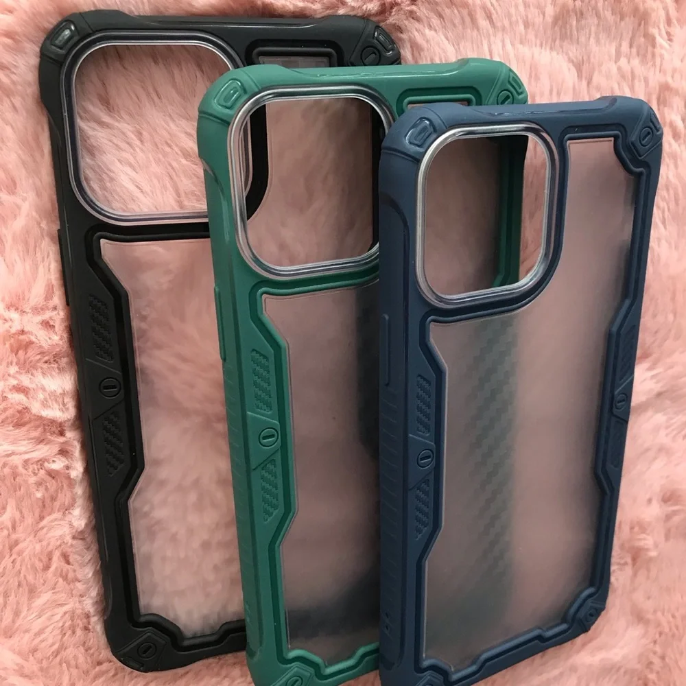 For iPhone 13 mini,13,13 PRO,13 PRO MAX phone case carbon fiber texture clear